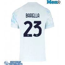 Inter Milan Nicolo Barella #23 Replica Away Shirt 2025-26 Short Sleeve